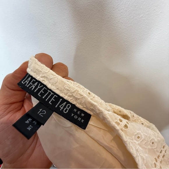 Vintage Lafayette148 Tier Layered Boho Victorian Prairie Cottagecore Maxi skirt - Picture 8 of 10